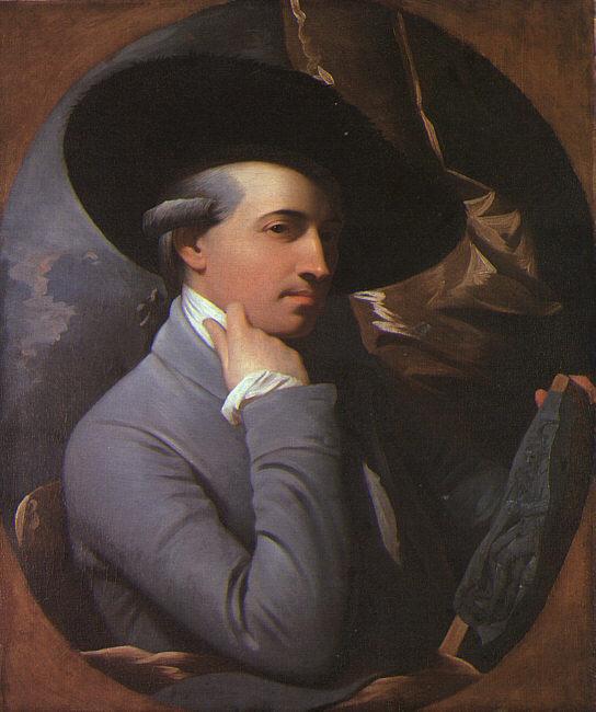 WEST, Benjamin Self-Portrait